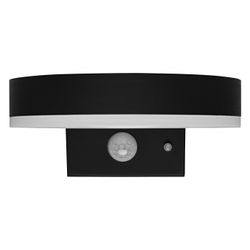 Ledvance Solar-Wandleuchte ENDURA Style Single Circle, 6W, 3000K, IP44, Schwarz... LEDVANCE-4058075392762 4058075392762 (Abb. 1)
