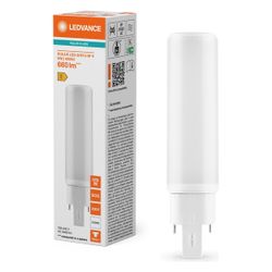 Ledvance LED-Lampe DULUX LED D/E, 6W 660lm 4000K G24q-1, Matt, Weiß... LEDVANCE-4058075821958 4058075821958 (Abb. 1)