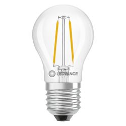 Ledvance LED-Lampe Classic P Filament 1,8W 827 E27, 250lm, 2700K, Klar, LED CLP... LEDVANCE-4099854468056 4099854468056 (Abb. 1)