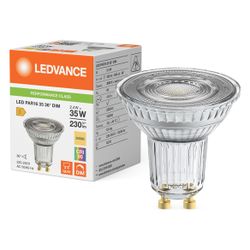 Ledvance LED-Reflektorlampe PAR16 DIM P, 2,4W 36 Grad 3000K GU10, Glas, Klar, L... LEDVANCE-4099854456817 4099854456817 (Abb. 1)
