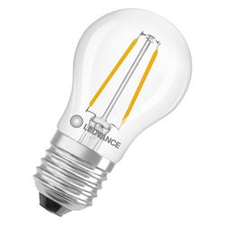 Ledvance LED-Lampe Classic P 1,8W 827 E27, 250lm, 2700K, Matt, 80x45mm... LEDVANCE-4099854467950 4099854467950 (Abb. 1)