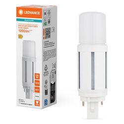 Ledvance LED-Lampe DULUX D26 VT EM & AC MAINS VALUE, 9,5W 1200lm 4000K G24d, Ma... LEDVANCE-4058075821910 4058075821910 (Abb. 1)