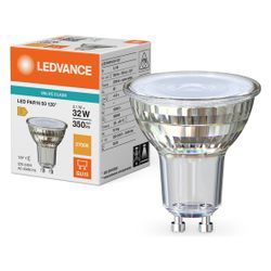 Ledvance LED-Reflektorlampe PAR16, 3,1W, 350lm, 2700K, 120 Grad, GU10, Glas, Wa... LEDVANCE-4099854458088 4099854458088 (Abb. 1)