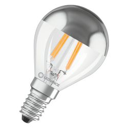 Ledvance LED-Lampe Classic P 31 Filament Mirror, 4W, 350lm, 2700K, E14, 45x77mm... LEDVANCE-4099854070037 4099854070037 (Abb. 1)