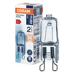 Ledvance Halogen-Backofenlampe HALOPIN OVEN 40W, G9, 490lm, 2700K, 66740... LEDVANCE-4008321703576 4008321703576 (Abb. 1)