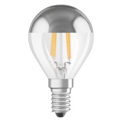 Ledvance LED-Lampe Classic P 31 Filament Mirror, 4W, 350lm, 2700K, E14, 45x77mm... LEDVANCE-4099854070037 4099854070037 (Abb. 1)