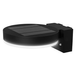 Ledvance Solar-Wandleuchte ENDURA Style Single Circle, 6W, 3000K, IP44, Schwarz... LEDVANCE-4058075392762 4058075392762 (Abb. 1)