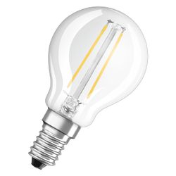 Ledvance LED-Lampe Classic P 1,8W 827 E27, 250lm, 2700K, Matt, 80x45mm... LEDVANCE-4099854467950 4099854467950 (Abb. 1)