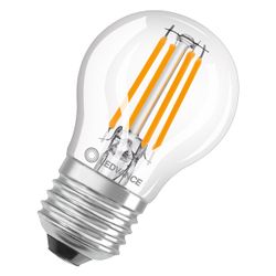Ledvance LED-Lampe Classic P 40 Filament DIM, 3,4W, 470lm, 2700K, E27, Klar... LEDVANCE-4099854439131 4099854439131 (Abb. 1)
