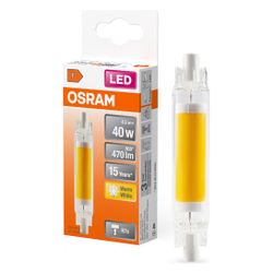 Ledvance LED-Stablampe Slim Line R7s, 4,5W, 470lm, 2700K, 78mm, Glas, Klar... LEDVANCE-4058075840447 4058075840447 (Abb. 1)