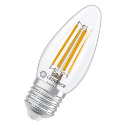 Ledvance LED-Kerzenlampe Classic B DIM, 3,4W, 470lm, 2700K, E14, Matt... LEDVANCE-4099854439063 4099854439063 (Abb. 1)