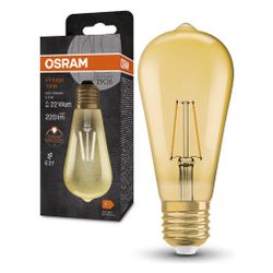 Ledvance LED-Filamentlampe Vintage 1906 Edison 22, 2,5 W, 220 lm, 2400 K, E27, ... LEDVANCE-4099854091339 4099854091339 (Abb. 1)