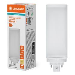 Ledvance LED-Lampe DULUX LED T/E26 HF & AC MAINS VALUE, 10W, 990lm, 3000K, GX24... LEDVANCE-4058075822290 4058075822290 (Abb. 1)