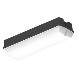 Ledvance Bulkhead-Leuchte Compact Rectangular, IP65 IK10, Polycarbonat, Schwarz... LEDVANCE-4099854290480 4099854290480 (Abb. 1)