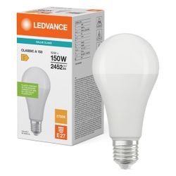 Ledvance LED-Lampe Classic A 19W 827 E27, 2.452 lm, Matt, Weiß... LEDVANCE-4099854048784 4099854048784 (Abb. 1)