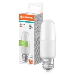 Ledvance LED-Lampe Classic Stick 8,5W 840 E27, 806 lm, 4000 K, Matt, LED STICK6... LEDVANCE-4099854057151 4099854057151 (Abb. 1)