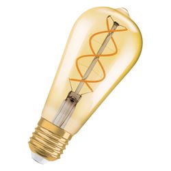 Ledvance LED-Filamentlampe Vintage 1906 Edison 55, 6,5W 824 E27, Glas, Gold... LEDVANCE-4099854081514 4099854081514 (Abb. 1)