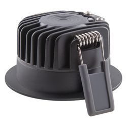 Ledvance Einbaustrahler SP FIX P 8W 930, Dimmbar, IP44, Aluminium, Schwarz... LEDVANCE-4058075799585 4058075799585 (Abb. 1)