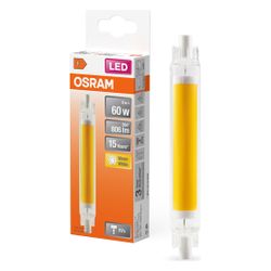Ledvance LED-Stablampe Slim Line R7s 8W 827, 806 lm, 118 mm, Glas, klar... LEDVANCE-4058075840485 4058075840485 (Abb. 1)