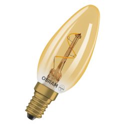 Ledvance LED-Filament-Kerzenlampe Vintage 1906 Classic B, 2,5W, 220lm, 2400K, E... LEDVANCE-4099854091575 4099854091575 (Abb. 1)