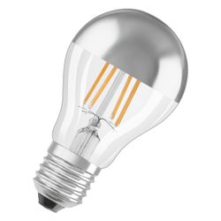 Ledvance LED-Filamentlampe Classic A Mirror 6,5W 827 E27, 650lm, 2700K, Silber... LEDVANCE-4099854062742 4099854062742 (Abb. 1)
