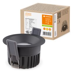 Ledvance Einbaustrahler SP FIX P 8W 930, Dimmbar, IP44, Aluminium, Schwarz... LEDVANCE-4058075799585 4058075799585 (Abb. 1)