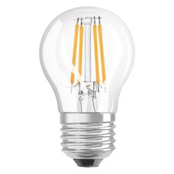 Ledvance LED-Filamentlampe Classic P DIM, 4,2W, 470lm, 2700K, E27, Klar... LEDVANCE-4099854077968 4099854077968 (Abb. 1)