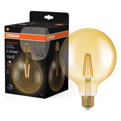 Ledvance LED-Globe Vintage 1906, 6,5W 725lm 2400K E27, Glas, Gold... LEDVANCE-4058075808997 4058075808997 (Abb. 1)