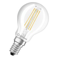Ledvance LED-Lampe Classic P 1,8W 827 E27, 250lm, 2700K, Matt, 80x45mm... LEDVANCE-4099854467950 4099854467950 (Abb. 1)