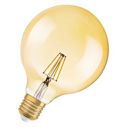 Ledvance LED-Filament-Lampe Vintage 1906 Globe, 4W 410lm 2400K E27, Glas, Gold... LEDVANCE-4099854091179 4099854091179 (Abb. 1)