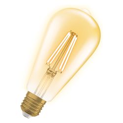 Ledvance LED-Filamentlampe Vintage 1906 Edison 55, 6,5W 824 E27, Glas, Gold... LEDVANCE-4099854081514 4099854081514 (Abb. 1)