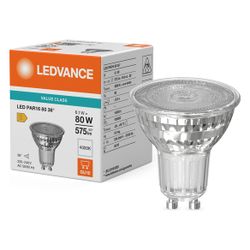 Ledvance LED-Reflektorlampe PAR16, 6,1W 575lm 4000K 36 Grad GU10, Glas, Kalt we... LEDVANCE-4099854457241 4099854457241 (Abb. 1)