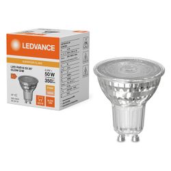 Ledvance LED-Reflektorlampe PAR16 GLOWdim, 4,5W 350lm 1800-2700K GU10, Glas, We... LEDVANCE-4099854071430 4099854071430 (Abb. 1)