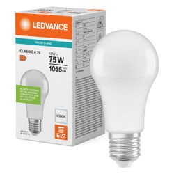 Ledvance LED-Lampe Classic A 10W 1.055lm 4000K E27, 10W, Matt, Weiß... LEDVANCE-4099854048869 4099854048869 (Abb. 1)
