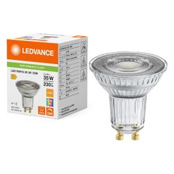 Ledvance LED-Reflektorlampe PAR16 DIM P, 2,4W, 230lm, 2700K, 36 Grad, GU10, Gla... LEDVANCE-4099854456794 4099854456794 (Abb. 1)