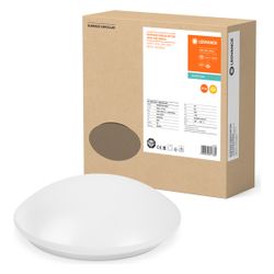 Ledvance Wand- und Deckenleuchte Surface Circular 250, 13W 3000K IP44, Stahl, W... LEDVANCE-4058075617865 4058075617865 (Abb. 1)