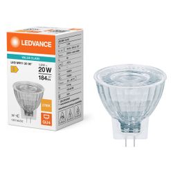 Ledvance LED-Reflektorlampe MR11 1,8W 827 GU4, 184 lm, 36 Grad, Glas, klar... LEDVANCE-4099854235320 4099854235320 (Abb. 1)