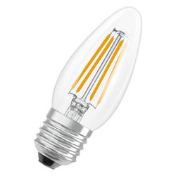 Ledvance LED-Kerzenlampe Classic B, 3,4W 470lm 2700K E27, Dimmbar, Glas, Klar, ... LEDVANCE-4099854439001 4099854439001 (Abb. 1)