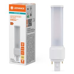 Ledvance LED-Lampe DULUX D10 EM & AC MAINS VALUE, 5W, 3000K, G24d-1, 110mm... LEDVANCE-4058075823051 4058075823051 (Abb. 1)