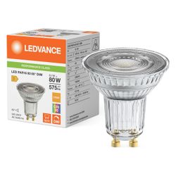 Ledvance LED-Reflektorlampe PAR16 DIM P, 6,1W 575lm 2700K 60 Grad GU10, Glas, K... LEDVANCE-4099854456336 4099854456336 (Abb. 1)