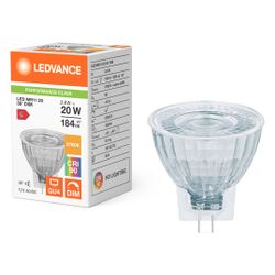 Ledvance LED-Reflektorlampe MR11 DIM P, 2,8W 2700K 36 Grad GU4, Glas, Klar... LEDVANCE-4099854050206 4099854050206 (Abb. 1)
