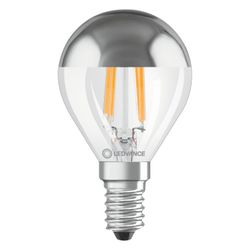 Ledvance LED-Lampe Classic P 31 Filament Mirror, 4W, 350lm, 2700K, E14, 45x77mm... LEDVANCE-4099854070037 4099854070037 (Abb. 1)
