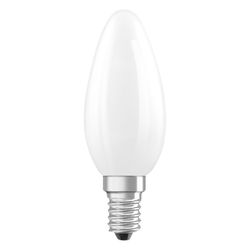 Ledvance LED-Kerzenlampe Classic B DIM, 3,4W, 470lm, 2700K, E14, Matt... LEDVANCE-4099854439063 4099854439063 (Abb. 1)