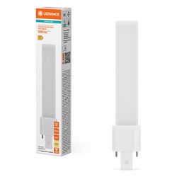 Ledvance LED-Lampe DULUX LED S9 EM 4W 830 G23, 500lm, 3000K, IP20, Weiß... LEDVANCE-4058075822979 4058075822979 (Abb. 1)