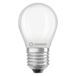 Ledvance LED-Lampe Classic P 1,8W 827 E27, 250lm, 2700K, Matt, 80x45mm... LEDVANCE-4099854467950 4099854467950 (Abb. 1)