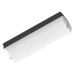 Ledvance Bulkhead-Leuchte Compact Rectangular, IP65 IK10, Polycarbonat, Schwarz... LEDVANCE-4099854290480 4099854290480 (Abb. 1)