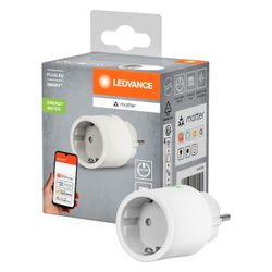 Ledvance Smart-Steckdose SMART+ MATTER Plug EU, 2.300W, 10A, Weiß... LEDVANCE-4099854295195 4099854295195 (Abb. 1)