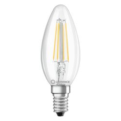 Ledvance LED-Kerzenlampe Classic B 40, 4,2W 470lm 2700K E14, Dimmbar, Klar, LED... LEDVANCE-4099854065590 4099854065590 (Abb. 1)