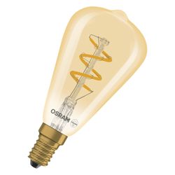 Ledvance LED-Filamentlampe Vintage 1906 Edison 55, 6,5W 824 E27, Glas, Gold... LEDVANCE-4099854081514 4099854081514 (Abb. 1)