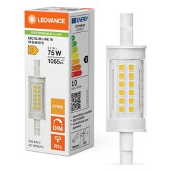 Ledvance LED-Stablampe Slim Line 78, 9,5W 827 R7s, Dimmbar, 1.055lm, 2.700K, Kl... LEDVANCE-4099854503504 4099854503504 (Abb. 1)